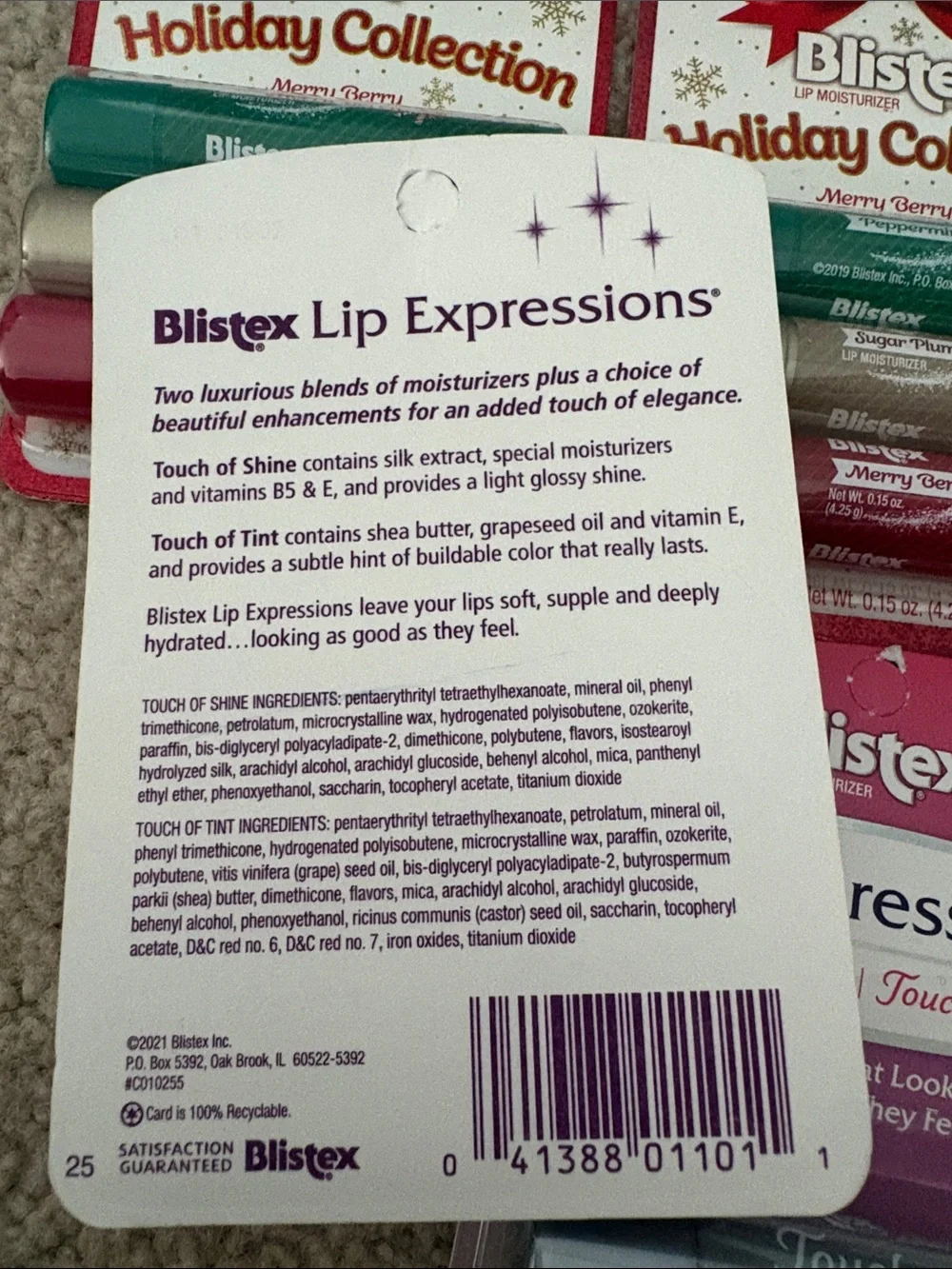 Blistex you’re buying